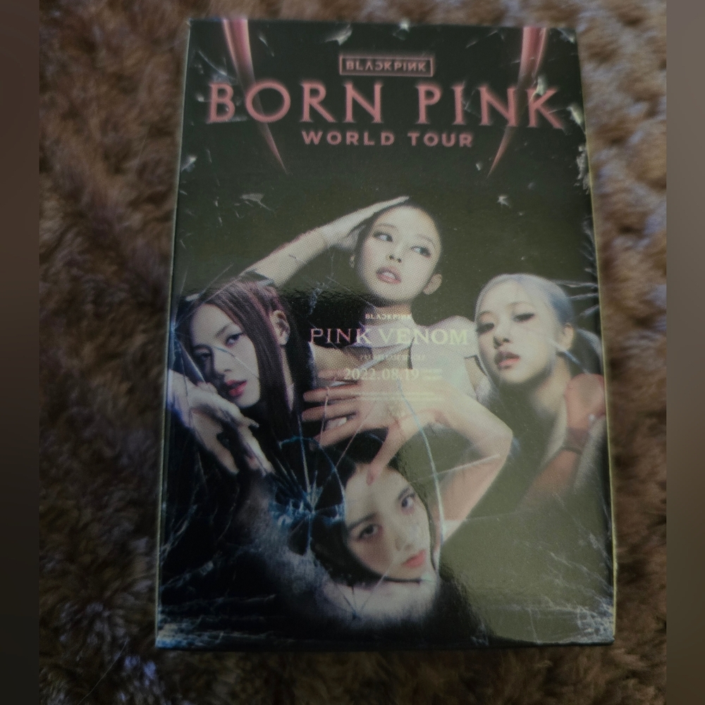 BlackPink Born Pink deadline world tour lomo cards